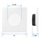 Luxrite 3-4 Inch Square LED Flush Mount & Recessed Light 5CCT 650LM Dimmable J-Box or 4 Recessed Can, 4PK LR24980 LR24981-4PK - alternate 6